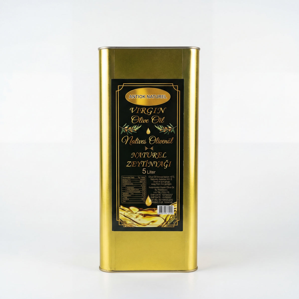 5L Natives Olivenöl Extra – Naturbelassen & Traditionell Hergestellt